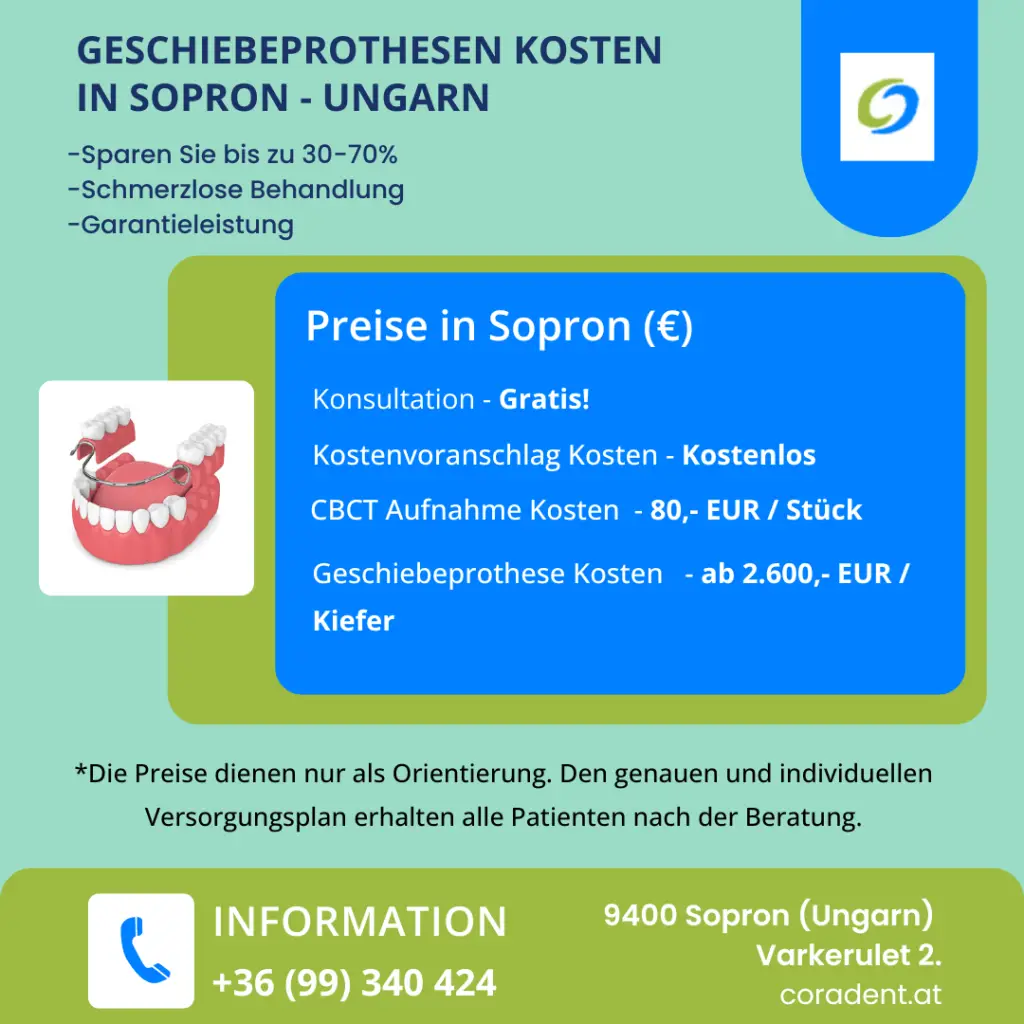 Erfahren Sie alles über die Kosten von Geschiebeprothesen und finden Sie die besten Optionen für Ihre Bedürfnisse.