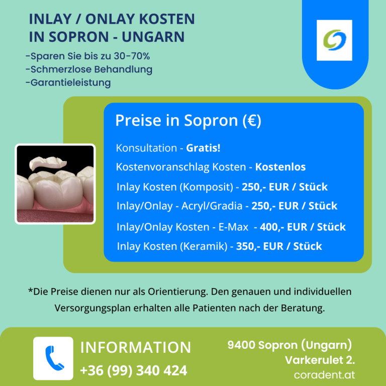 Inlay Zahn Kosten